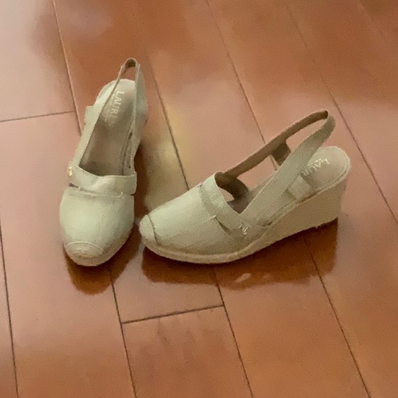 Ralph Lauren wedge heeled pumps - Picture 1 of 1